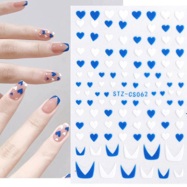 French Style Manicure Sticker Pop Stripe Line Nail Sticker