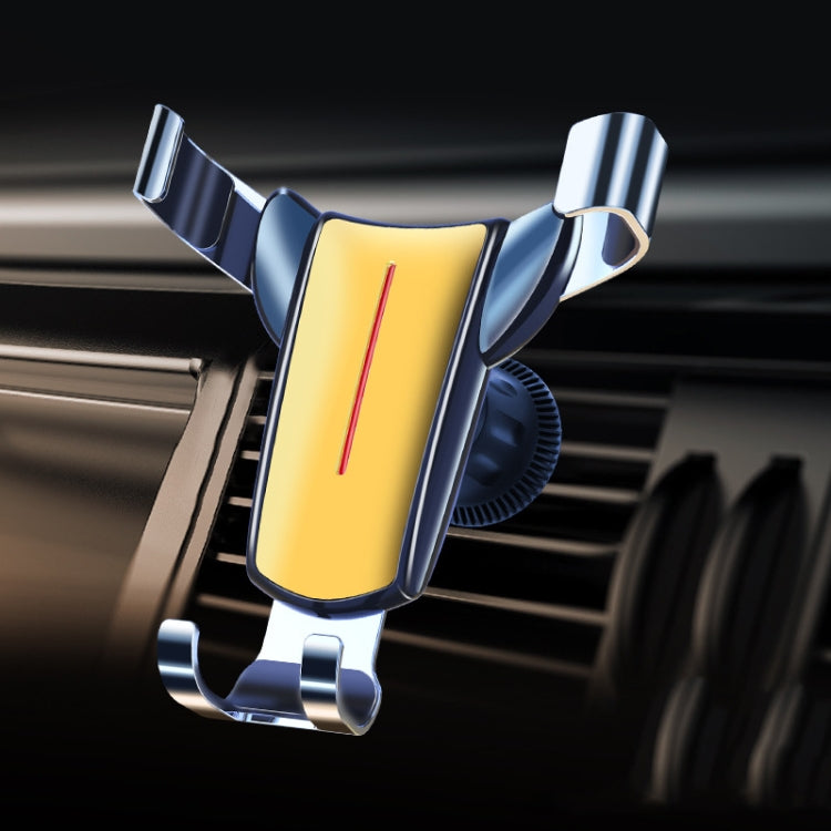 Air Outlet Triangular Gravity Sensor Car Mobile Phone Holder