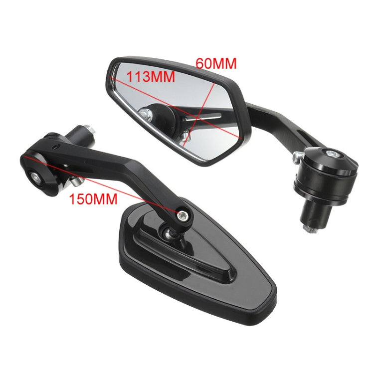 Motorcycle Handle All Aluminum Cherry Rearview Mirror