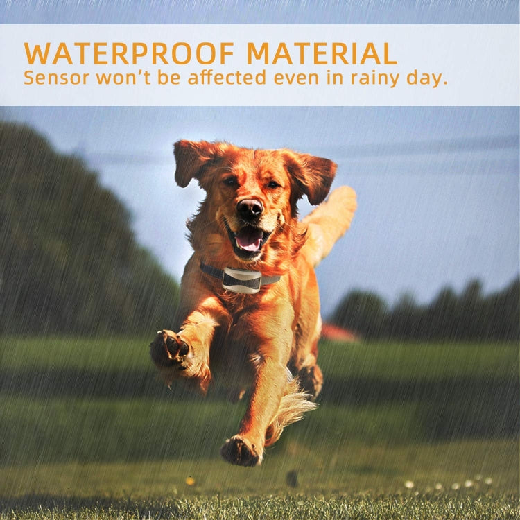 USB Rechargeable Waterproof Dog Bark Collar With Vibration And Beep