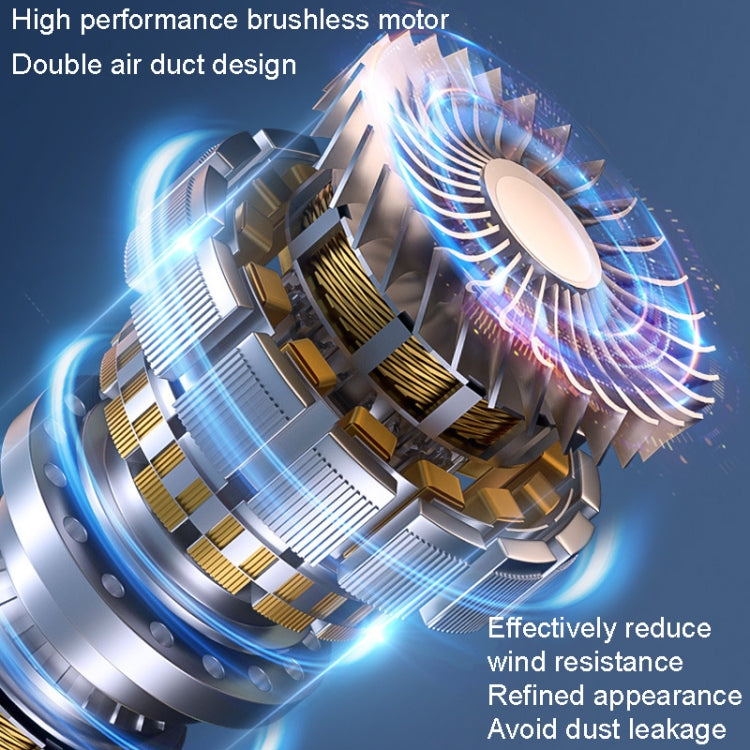 SUITU ST-6671 Wireless Car Vacuum Cleaner Small Handheld Blowing and Suction Dual Use, Style: