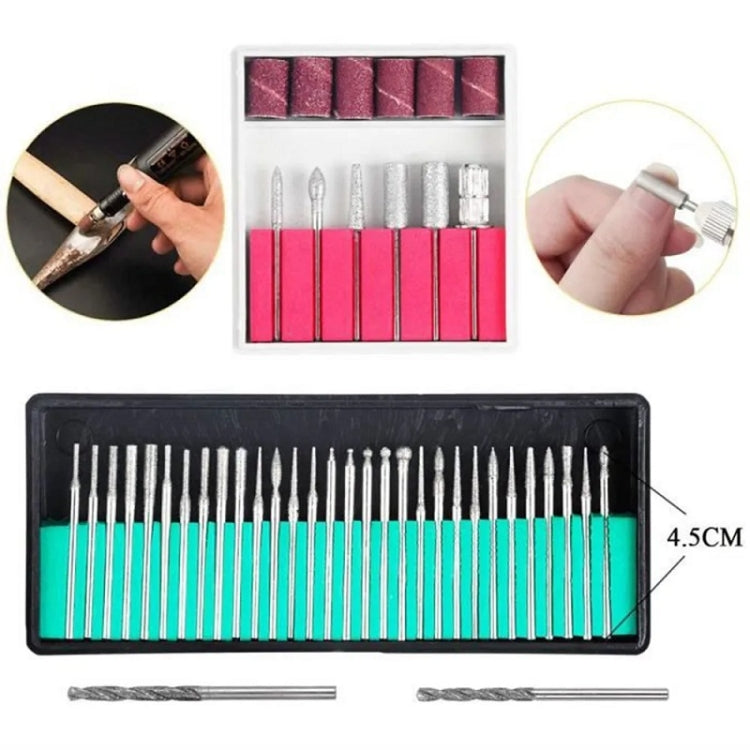 70pcs/set Mini Electric Speed Adjustable Engraving Pen Micro Electric Drill