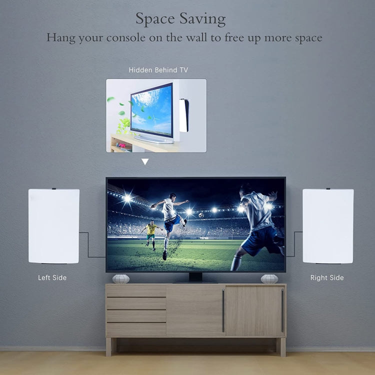 For PS5 Game Console Universal Wall Hanging Frame