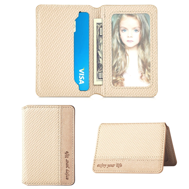 Multifunctional Mobile Phone Back Sticker Card Bag with Bracket Function