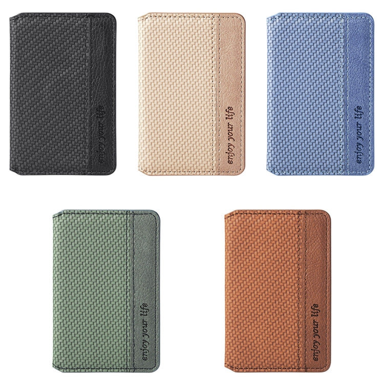 Multifunctional Mobile Phone Back Sticker Card Bag with Bracket Function