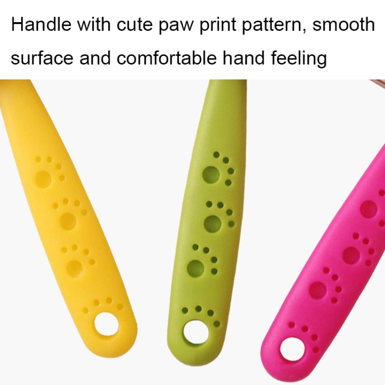 BG-W1347 Pet Hair Removal Massage Comb Dog Cleaning Tools, Random Color Delivery
