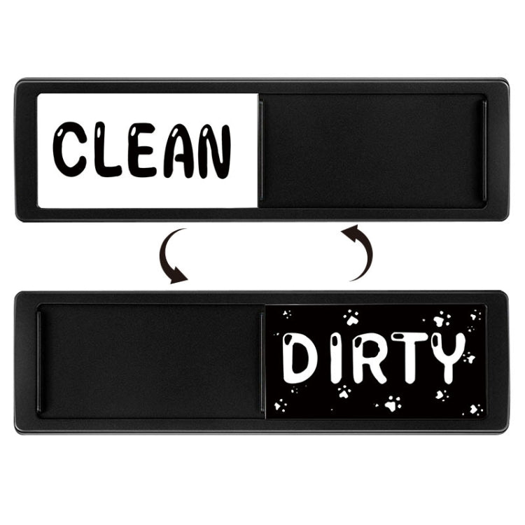 Dishwasher Magnet Clean Dirty Sign Double-Sided Refrigerator Magnet