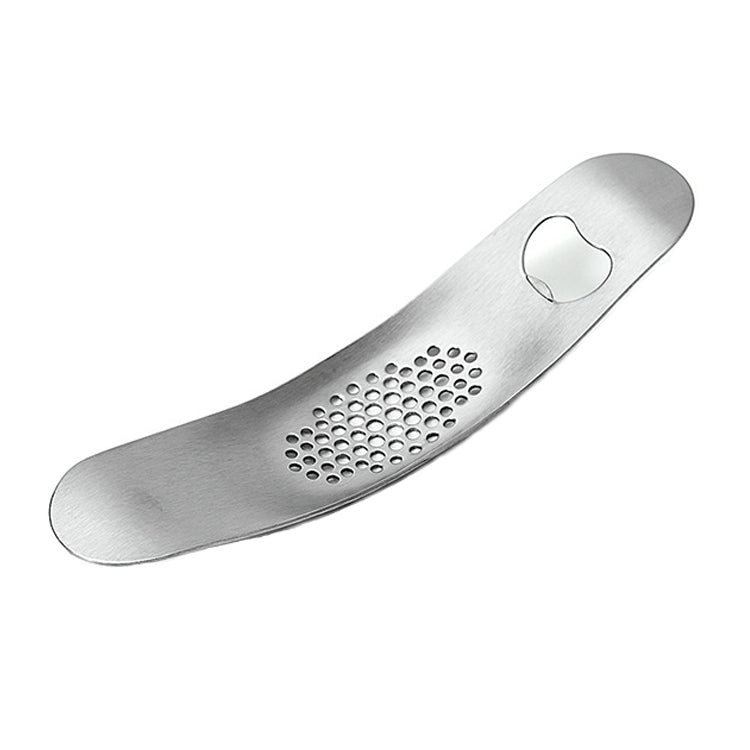 WGKT0089 430 Stainless Steel Boat Shaped Garlic Grinder Manual Garlic Press Tools Kitchen Gadgets, Garlic Grinder(Style 2), Garlic Grinder(Style 1)