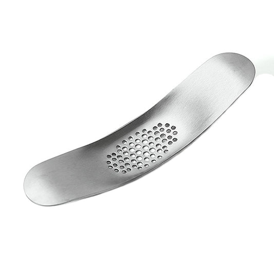 WGKT0089 430 Stainless Steel Boat Shaped Garlic Grinder Manual Garlic Press Tools Kitchen Gadgets, Garlic Grinder(Style 2), Garlic Grinder(Style 1)
