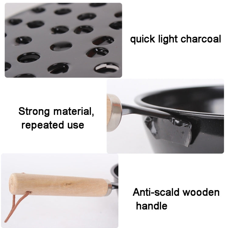 Outdoor Wood Burning Tool Portable Stove Charcoal Burner Pot