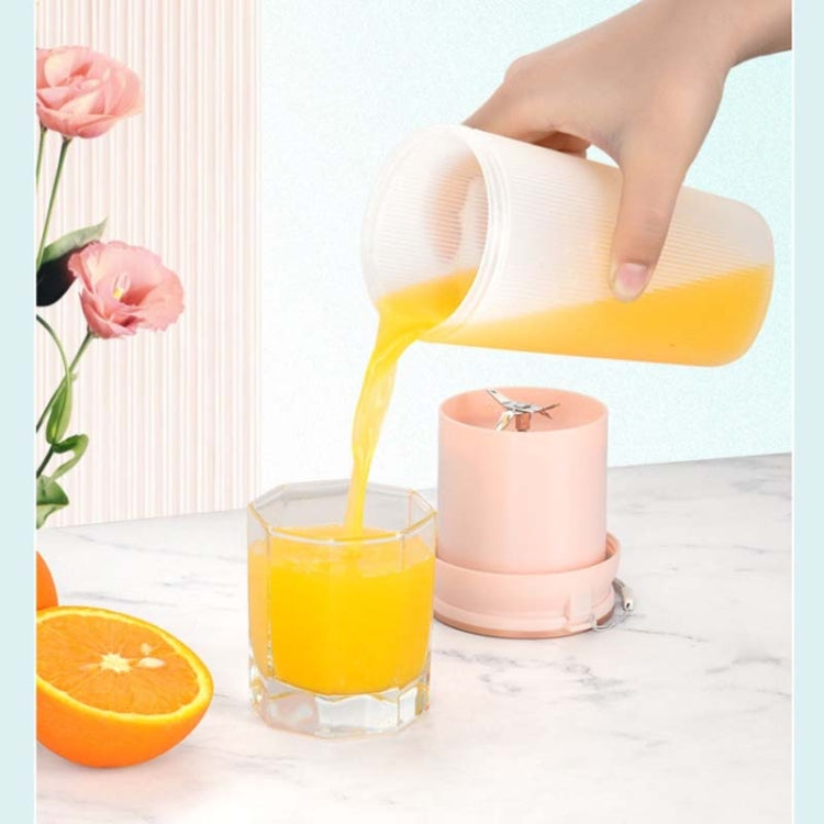 LGZ-1 500ml 50W 4 Blades Electric Portable Juicer Rechargeable Juice Extractor