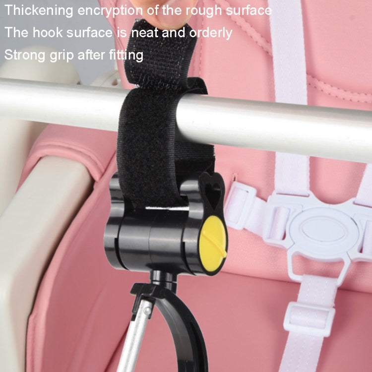 2pcs Universal Baby Stroller Hooks Accessories 360 Degree Sticky Hooks