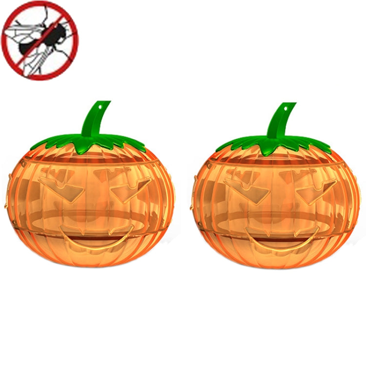 SJZ060 2pcs/set Pumpkin Shaped Fruit Fly Traps Fruit Fly Trap Bee Trap