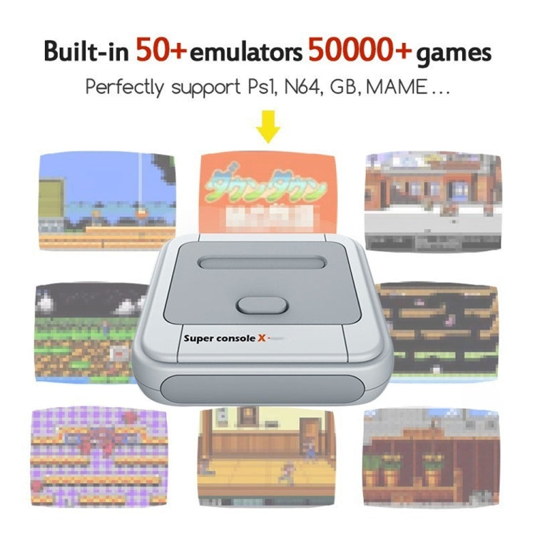 Wireless 4K HD 3D Double Game Console Box, US Plug