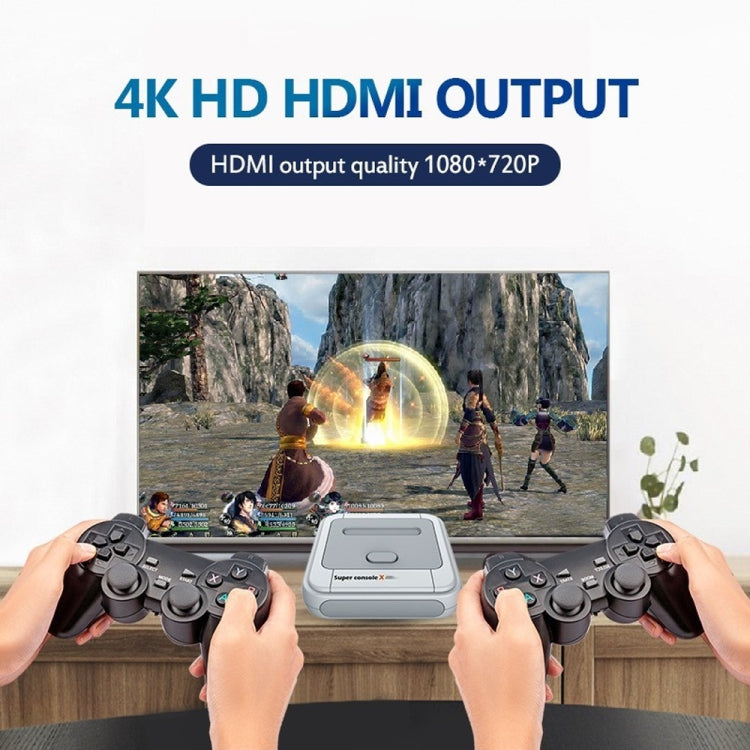 Wireless 4K HD 3D Double Game Console Box, US Plug