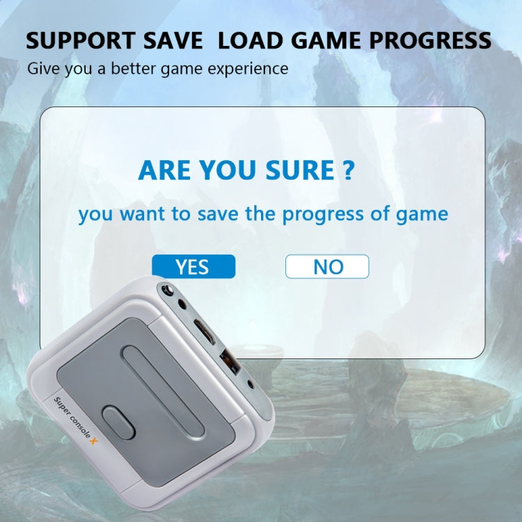 Wireless 4K HD 3D Double Game Console Box, US Plug