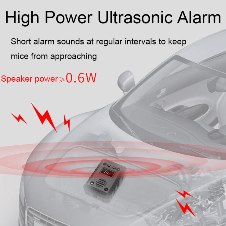 SJZ-021 Car Ultrasonic Rat Repeller Car Engine Mouse Repellent