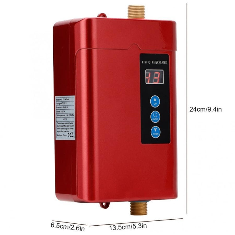 Electric Water Heater With Remote Control Adjustable Temperate