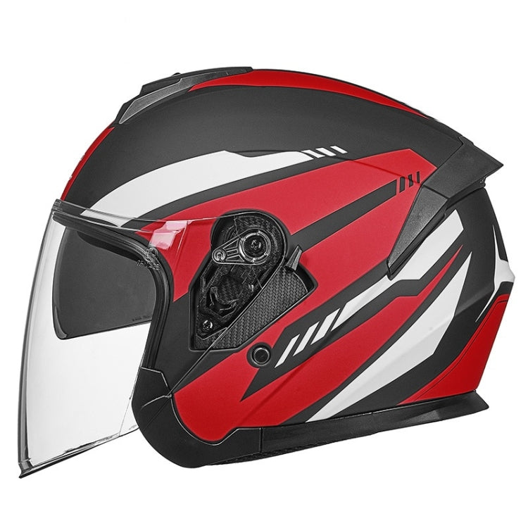 GXT Electric Vehicle Four Seasons Sun Protection & Windshield Double Lens Helmet, M, L