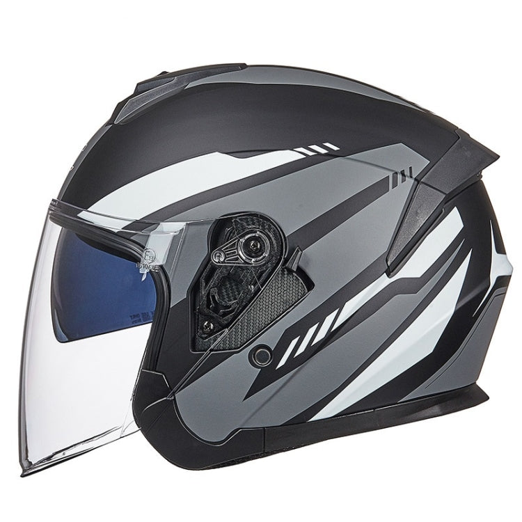 GXT Electric Vehicle Four Seasons Sun Protection & Windshield Double Lens Helmet, M, L