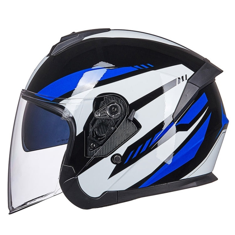 GXT Electric Vehicle Four Seasons Sun Protection & Windshield Double Lens Helmet, M, L