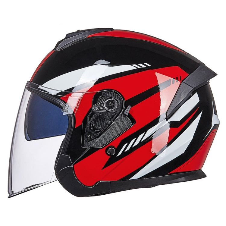 GXT Electric Vehicle Four Seasons Sun Protection & Windshield Double Lens Helmet, M, L