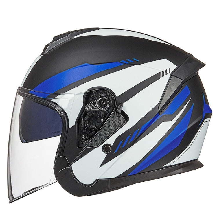 GXT Electric Vehicle Four Seasons Sun Protection & Windshield Double Lens Helmet, M, L