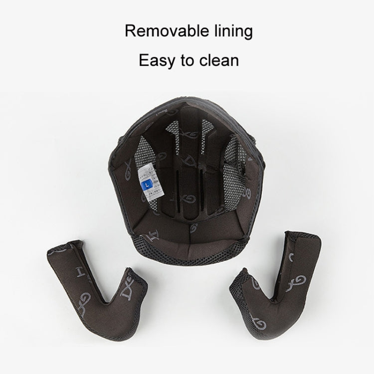 GXT Electric Vehicle Four Seasons Sun Protection & Windshield Double Lens Helmet, M, L
