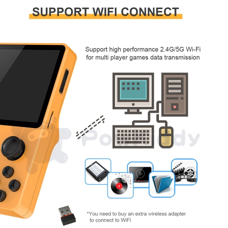 POWKIDDY RGB20S  3.5-Inch IPS Screen Retro Open Source Handheld Game Console