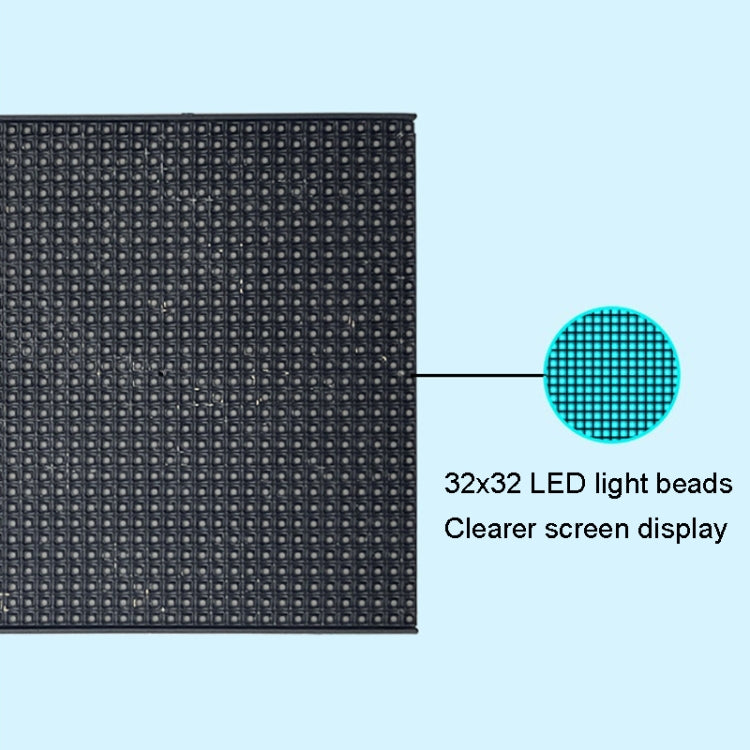 LED Dynamic Emoticon Car Display Screen 5V USB Interface