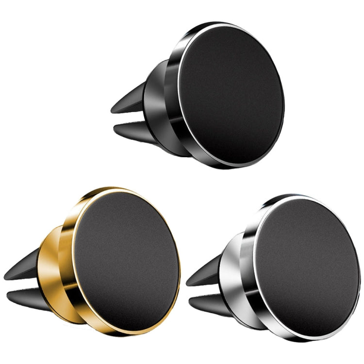 Air Outlet Type Aluminum Alloy Car Magnetic Suction Bracket Navigation Phone Holder