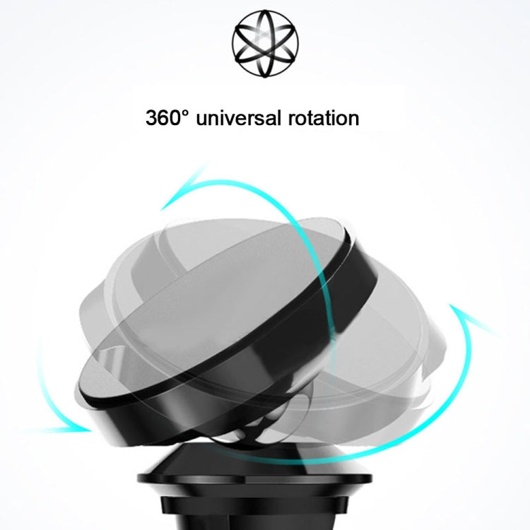 Air Outlet Type Aluminum Alloy Car Magnetic Suction Bracket Navigation Phone Holder