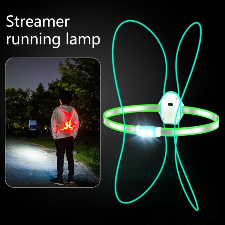 USB Rechargeable Running Light Strap Chest Light