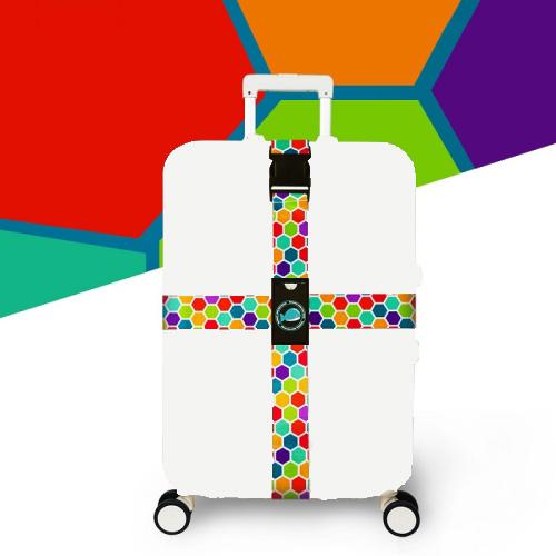 Cross Luggage Strap Without Combination Lock