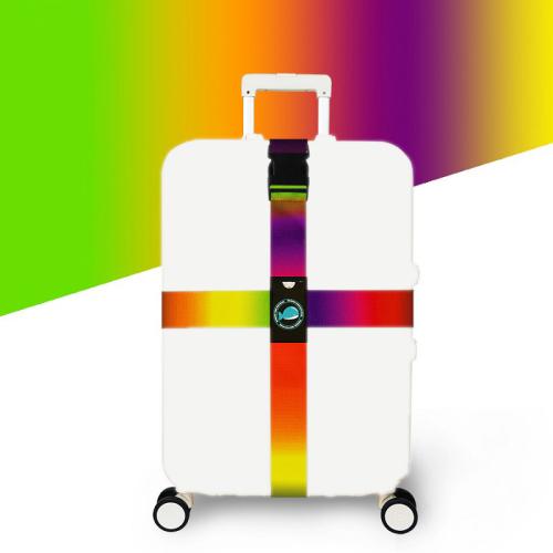 Cross Luggage Strap Without Combination Lock