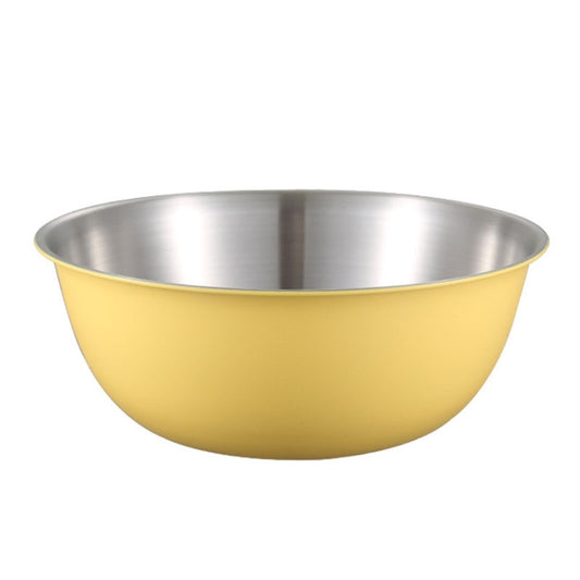 304 Stainless Steel Food Grade Dishes Bowl Kitchen Baking Stirring Bowl Vegetables Sandwood Basin