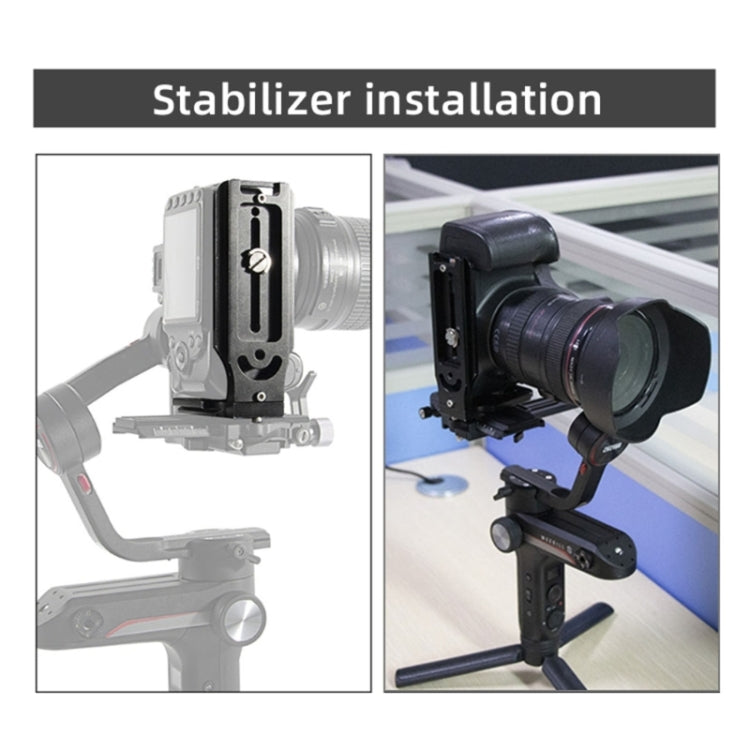 BEXIN  L130-50C Camera Quick Release Plate L-shaped Vertical Board