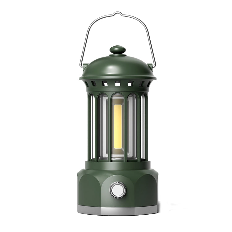 Battery Model COB Portable Outdoor Camping Lamp Atmosphere Tent Lamp Retro Lamp