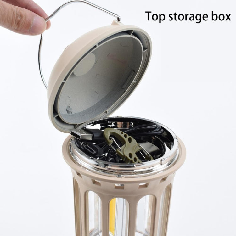 Battery Model COB Portable Outdoor Camping Lamp Atmosphere Tent Lamp Retro Lamp