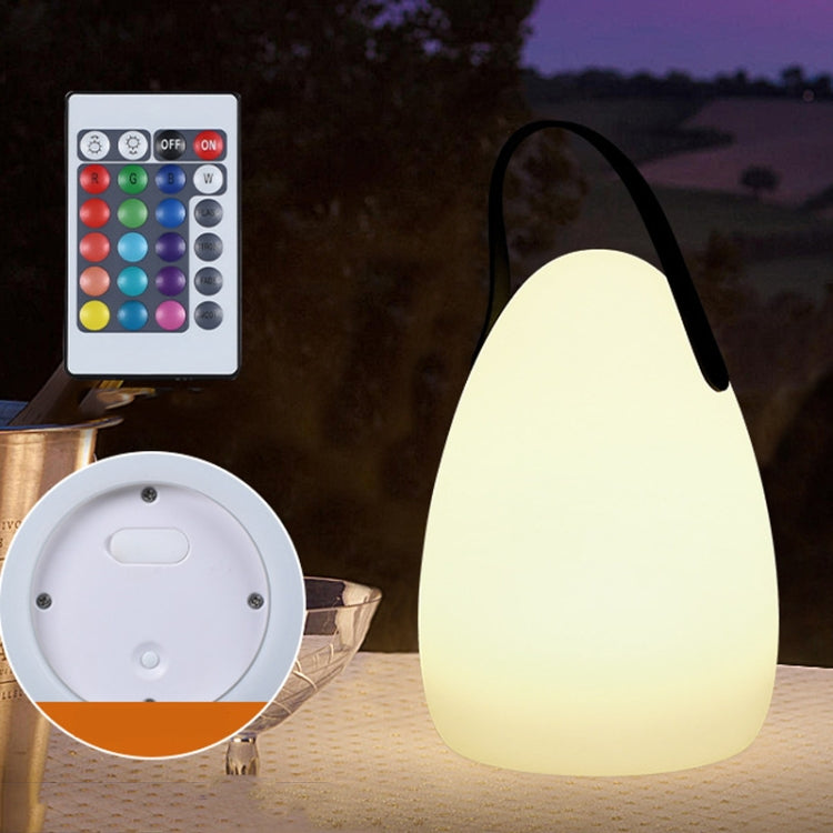 16 Colors LED Night Light with Handle Hanging Lantern USB Rechargeable Table Lamp