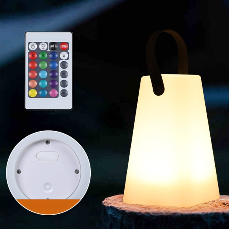 16 Colors LED Night Light with Handle Hanging Lantern USB Rechargeable Table Lamp