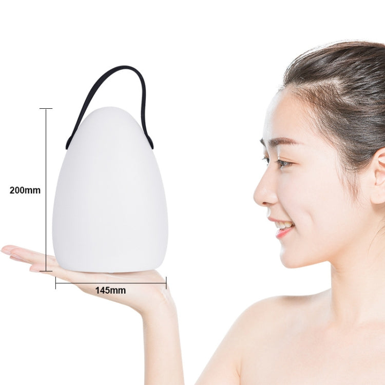 16 Colors LED Night Light with Handle Hanging Lantern USB Rechargeable Table Lamp