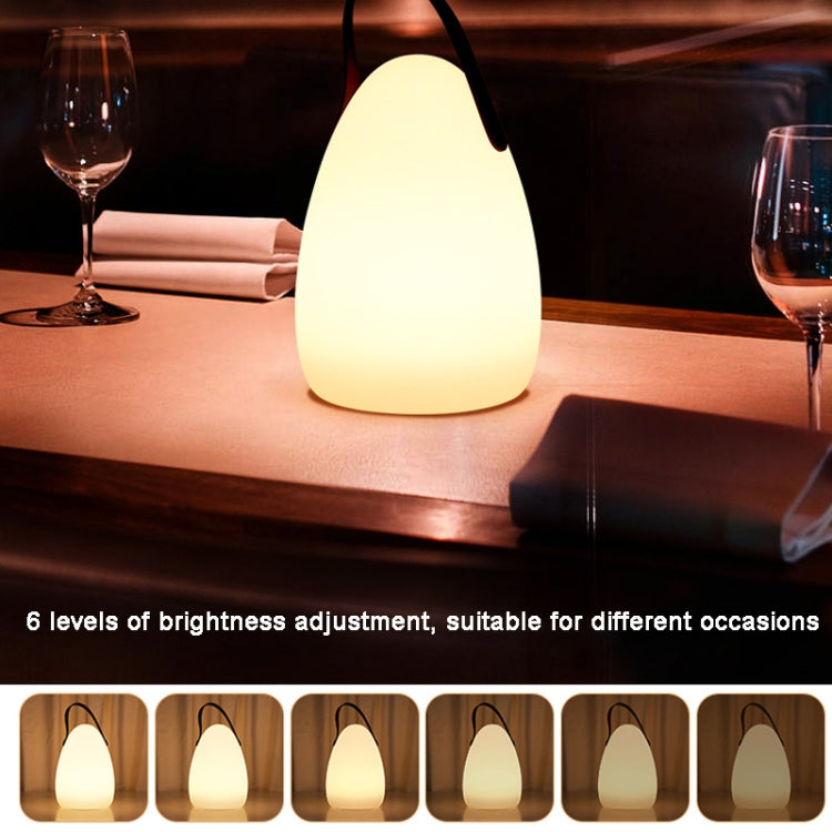 16 Colors LED Night Light with Handle Hanging Lantern USB Rechargeable Table Lamp