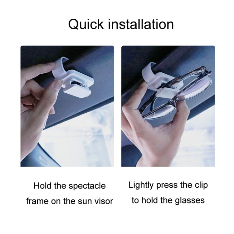 Car Glasses Clip Multifunctional Sun Visor Card Storage Clip