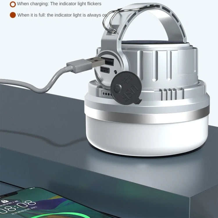 M10 Solar Tent Light With Portable Power Supply Handheld Camping Light Outdoor Vintage Mood Lights