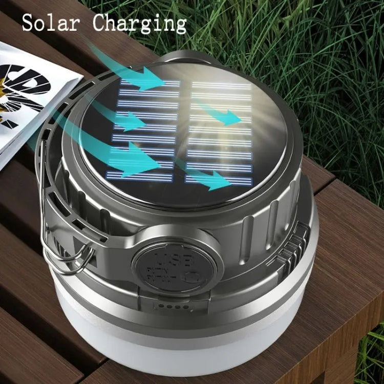 M10 Solar Tent Light With Portable Power Supply Handheld Camping Light Outdoor Vintage Mood Lights