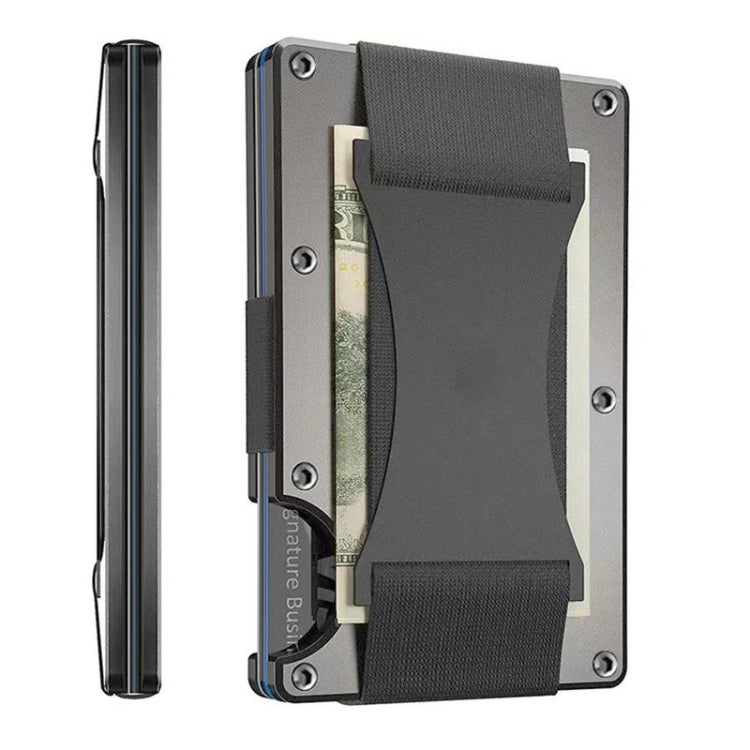Credit Card Holder Wallets RFID Blocking Slim Metal Card Clip