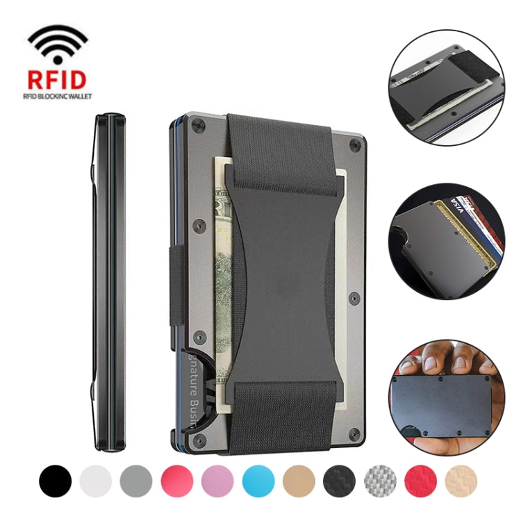 Credit Card Holder Wallets RFID Blocking Slim Metal Card Clip