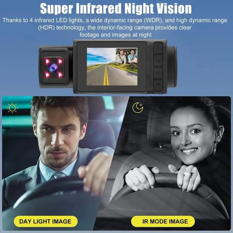 2 Inch Screen 3-Record 1080P Driving Recorder