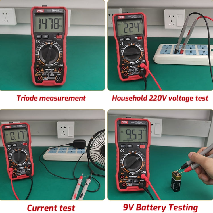 Digital High Precision Multimeter Digital Display Household Multifunction Electrician Multimeter